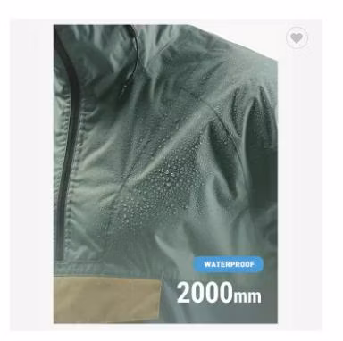 OEM de alta calidad superventas impermeable a prueba de viento transpirable correr ciclismo chaqueta con capucha