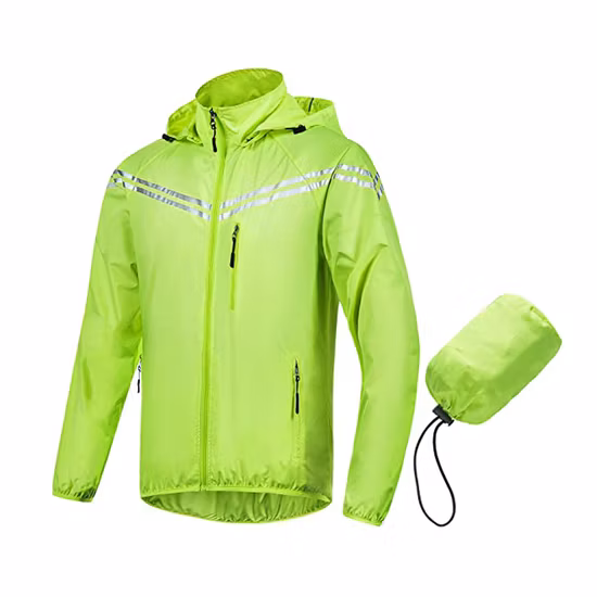 Chaqueta cortavientos para mujer, resistente al agua, a prueba de viento, con manga de verano